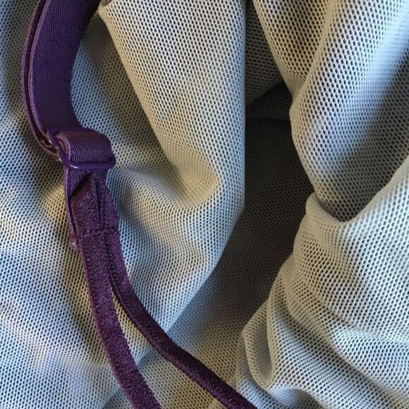 George camisole purple roses double spaghetti strap whimsygoth witch cot… - Picture 5 of 5